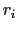 \ensuremath{r_i}