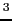 ${^3}$
